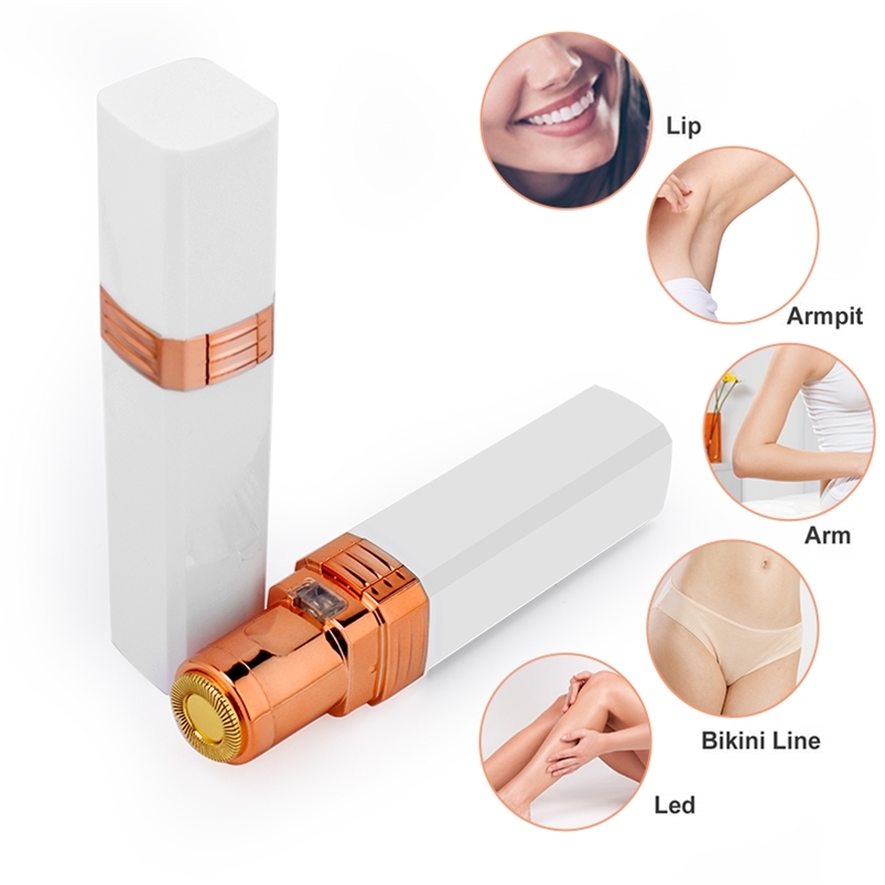 

Electric Hair Shaving Device Perfect Hair Removal Lipstick Shape Female Epilator Painless Safety Female Body Tools 220419