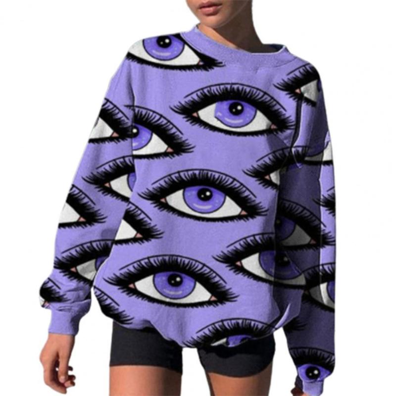 

Women's Hoodies & Sweatshirts Women Pullover Stylish Korean Style Modern Hoodie 3 Colors, Blue