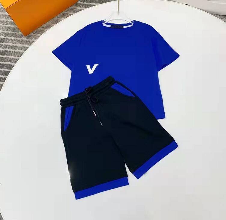 

Summer Clothing Sets Boys T-Shirt + Shorts Designer Brand Boy Clothing High Quality Letter Design Pure Cotton Round Collar Outdoor Leisure Exercise Short Sleeve Set, This link is not sold separately