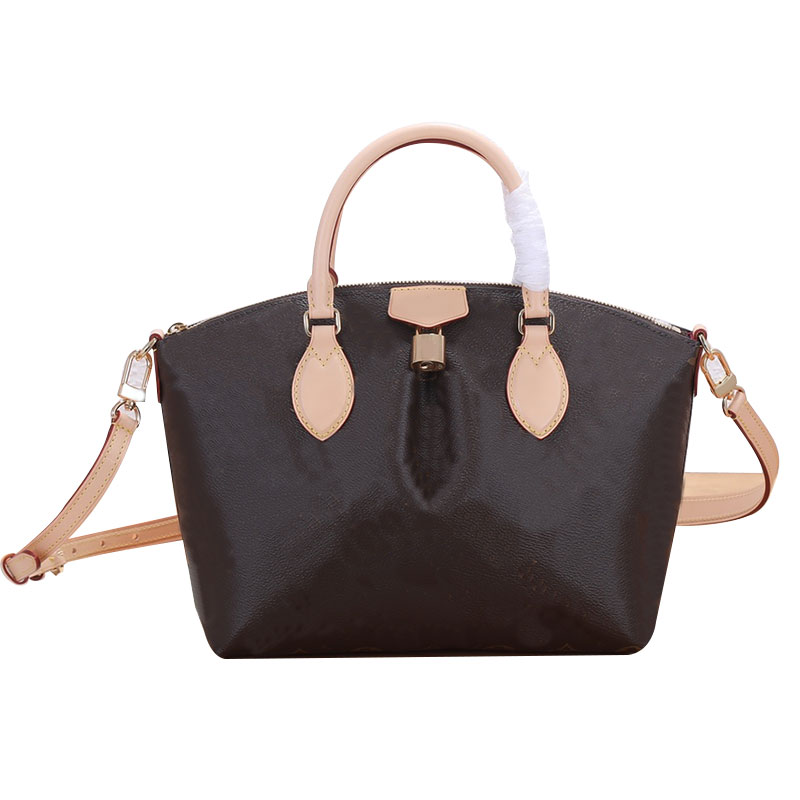 

Top Quality Handbags Boetie Tote Bags Totes Canvas Leather Wallets Shoulder Bags S-lock Crossbody Bag Rose Steel Gold Hardware Removable Strap Purse, Just a box