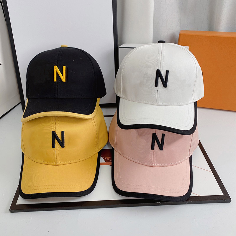 

Fashion Designer Casquette For Men Ball Hats Women Visor Baseball Cap Sports Hat Stitching Embroidered Designers Hat F Hip Hop Pink Caps2022, Black
