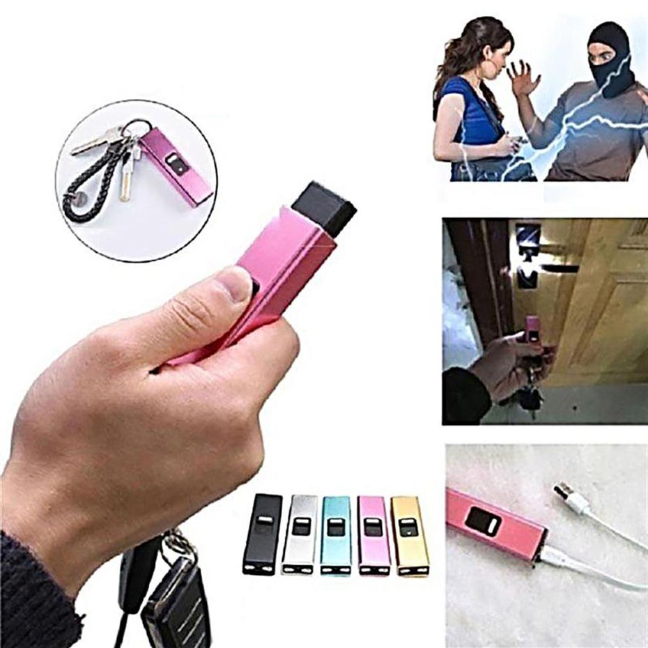 

Flashlights Mini Portable Electric Shocks Key Light Self Defense High Concealment Shocker Protect Yourself2682229m
