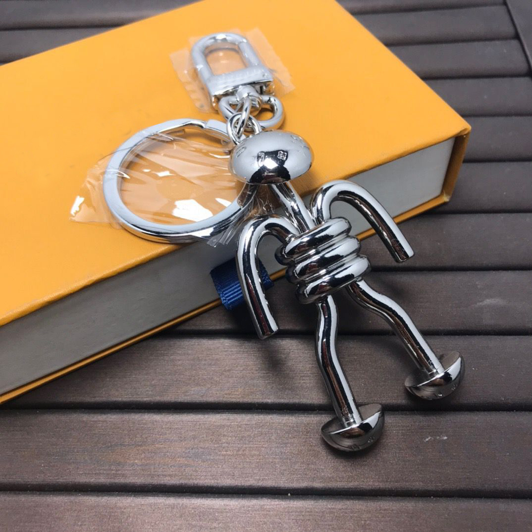 

High Quality Keychain Luxury Designer Brand Key Chain Men CarKeyring Women Buckle Keychains Bag Pendant Exquisite Gift With Box Dustbag