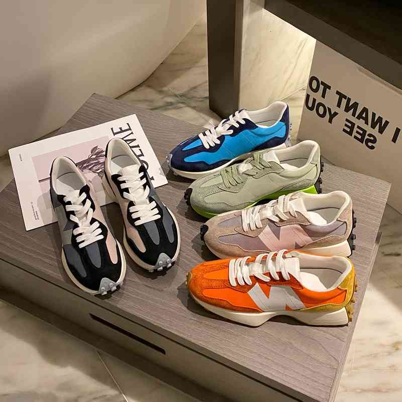 Chaussures habillées 327 Chaussures en forme de N Lovers High Goods Putian Small Manyao Forrest Gump's Brewable's Breathable Casual Sports Polydo