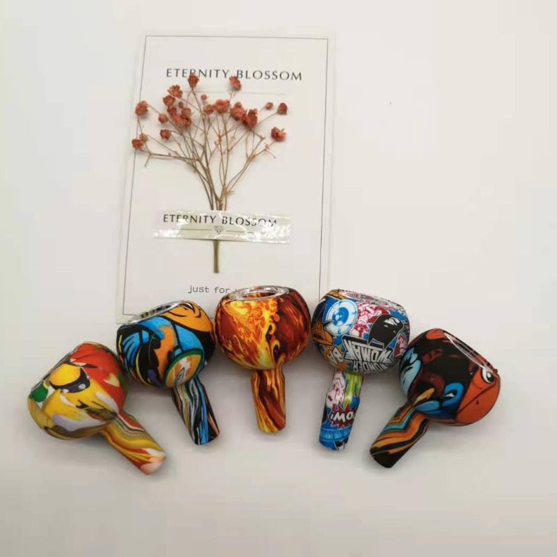 

5 style smoking accessories Silicone Bowl 14mm 18mm Male Female Unbreakable Bowls For Glass Water Pipe