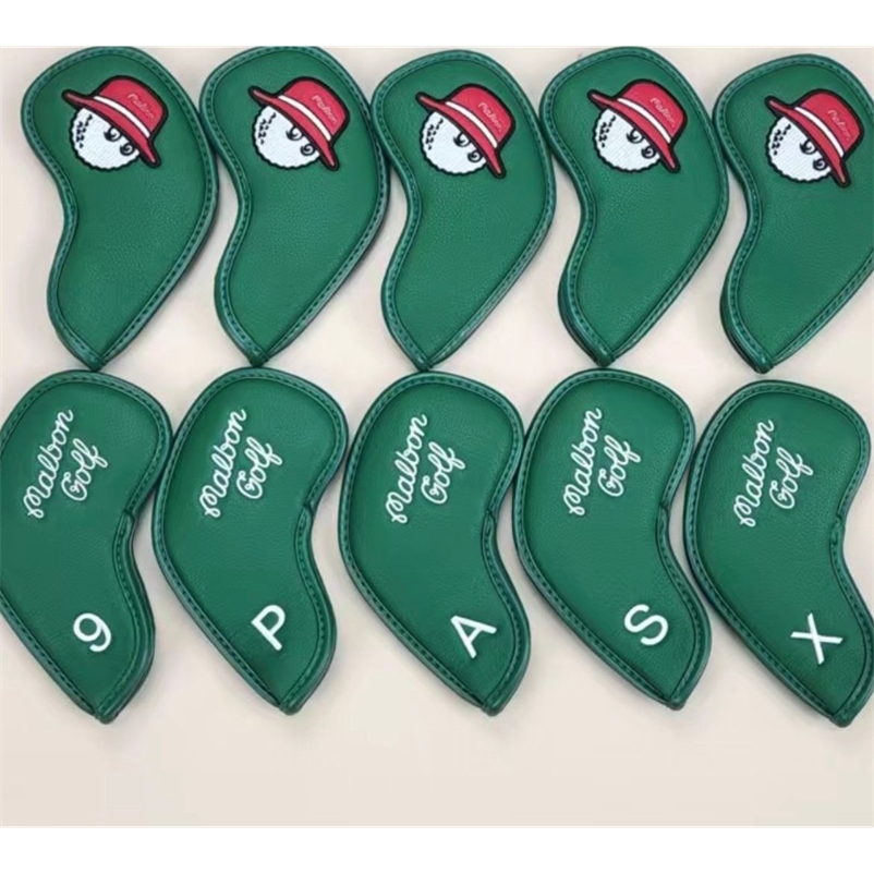 

Malbon Golf irons Cover irons Clubs PU Leather A Golf Headcover golf accessory 220629