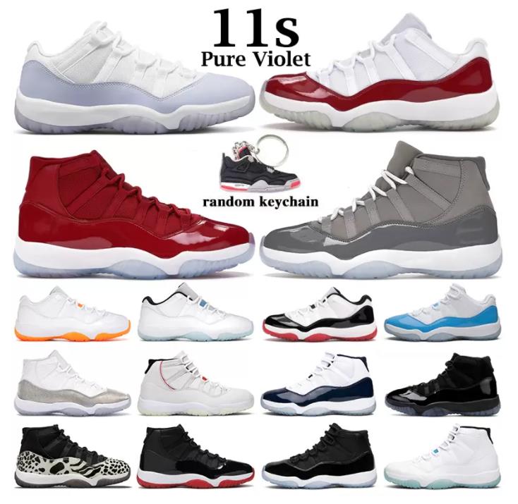 

Jumpman 11s Men Basketball Shoes Bred Cherry Cool Grey Instinct 25th Anniversary Bred Concord Mens Women 11 Cap and Gown Trainers Sneakers, 33