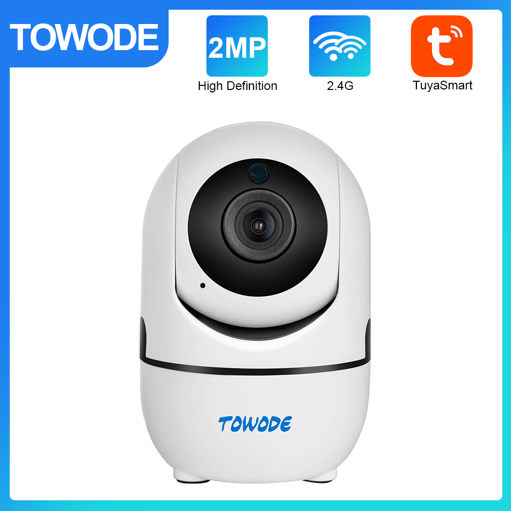 

TOWODE 1080P WIFI IP Camera Home Security Indoor Tuya Smart Motion Detection Alarm Rotation Baby Monitor Surveillance Camera