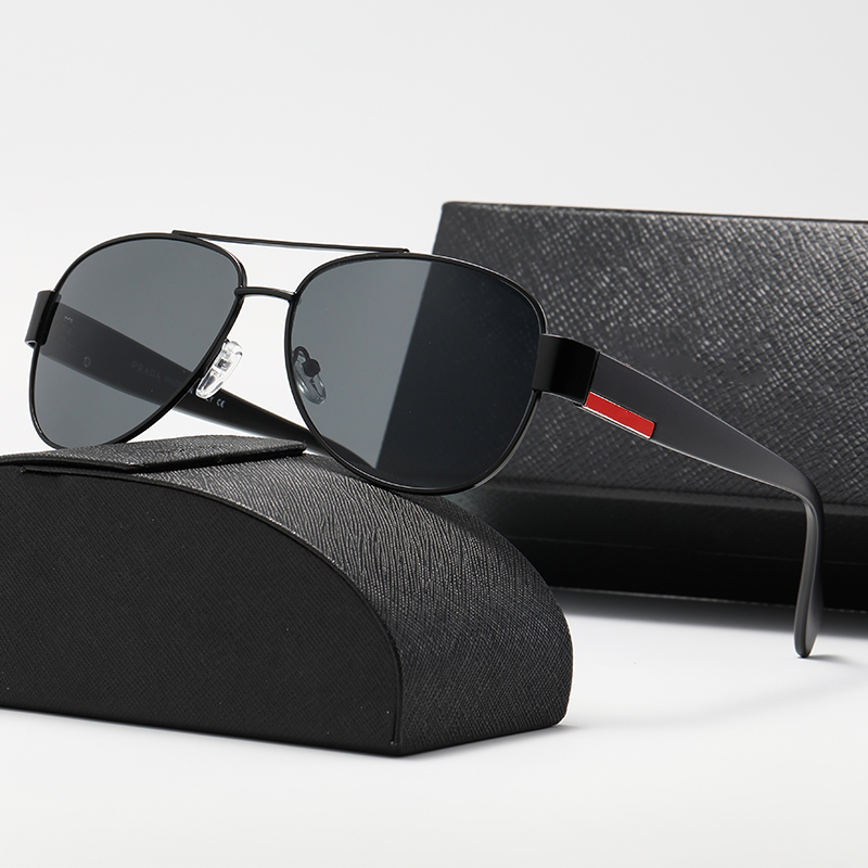 

Classic retro mens sunglasses fashion design womens glasses luxury brand designer eyeglass top quality Simple business style uv400 with case Box