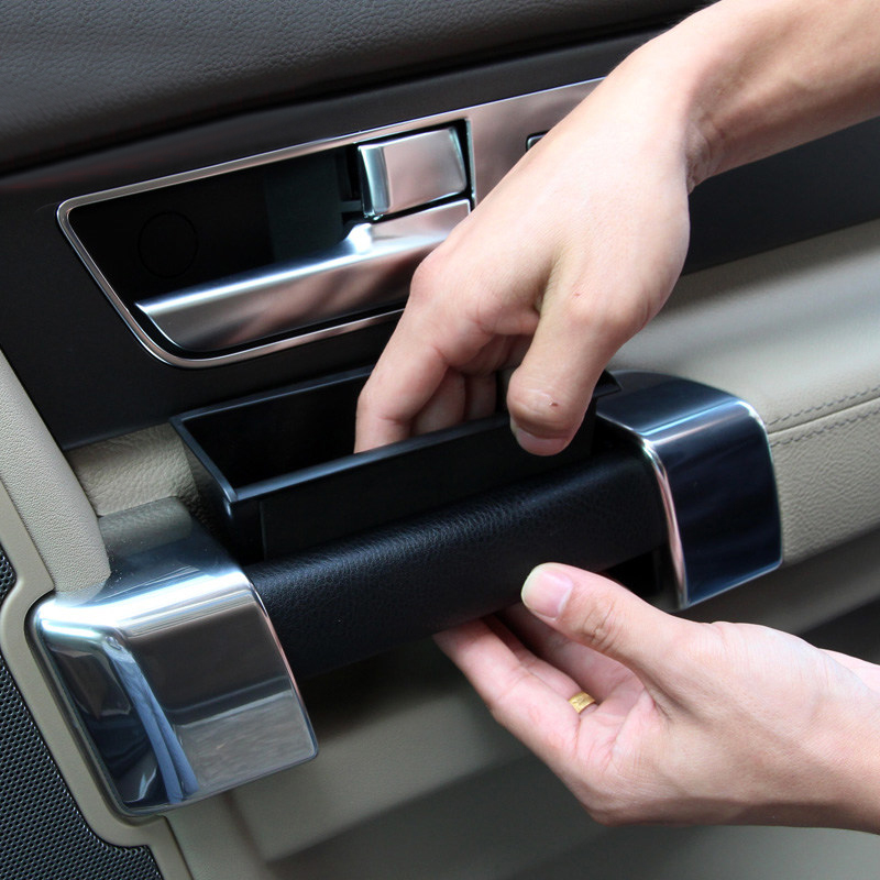 

for Land Rover Discover Discovery 4 LR4 2010- 2016 Accessories Door Side Storage Box Handle Pocket Armrest Phone Container Tray