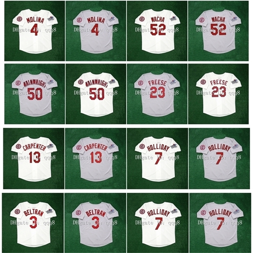 

Jay 2013 World Series Vintage Baseball Jersey Yadier Molina Adam Wainwright David Freese Matt Carpenter Matt Holliday Carlos Beltran