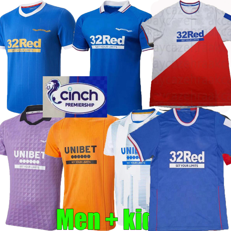 

2021 2022 2023 150th Anniversary Glasgow Rangers FC third Soccer Jerseys home away 21 22 23 away TRAINING DEFOE HAGI BARKER KENT TAVERNIER men+ kids Football Shirts, 22/23;home