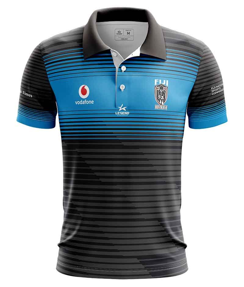 

2022 Fiji Bati Home Rugby Jersey Shirt 2022/23 FiJi BATI HOME TRAINING RUGBY POLO SHIRT JERSEY size S--5XL