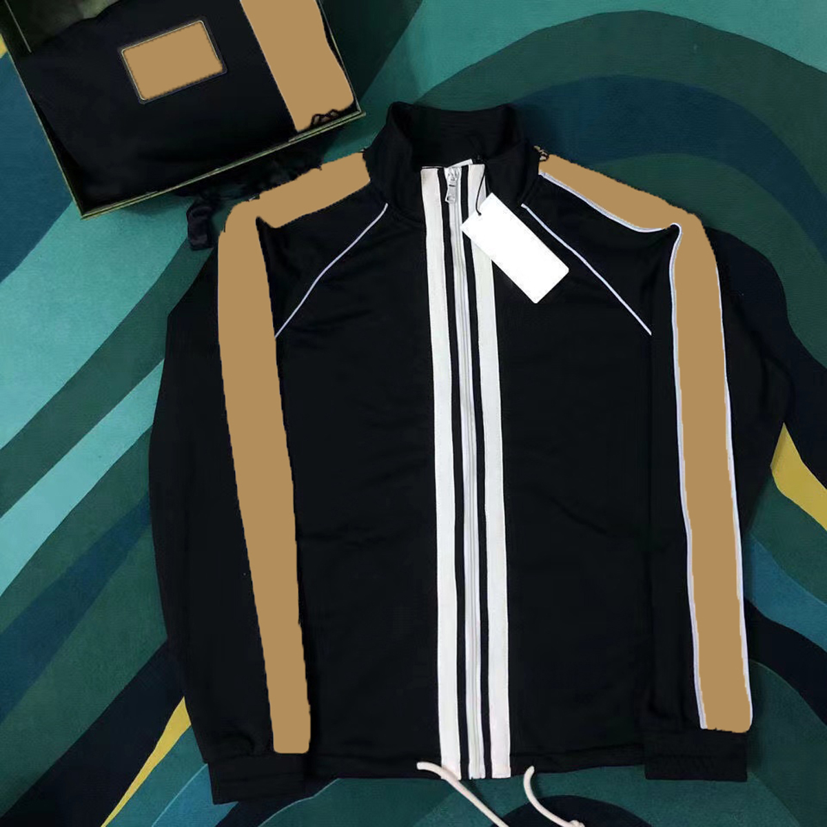 B9101 Coat men wear jacket Long Sleeve Designer Double G Jackets Slim high quality Windbreaker Men Coats M-3XL