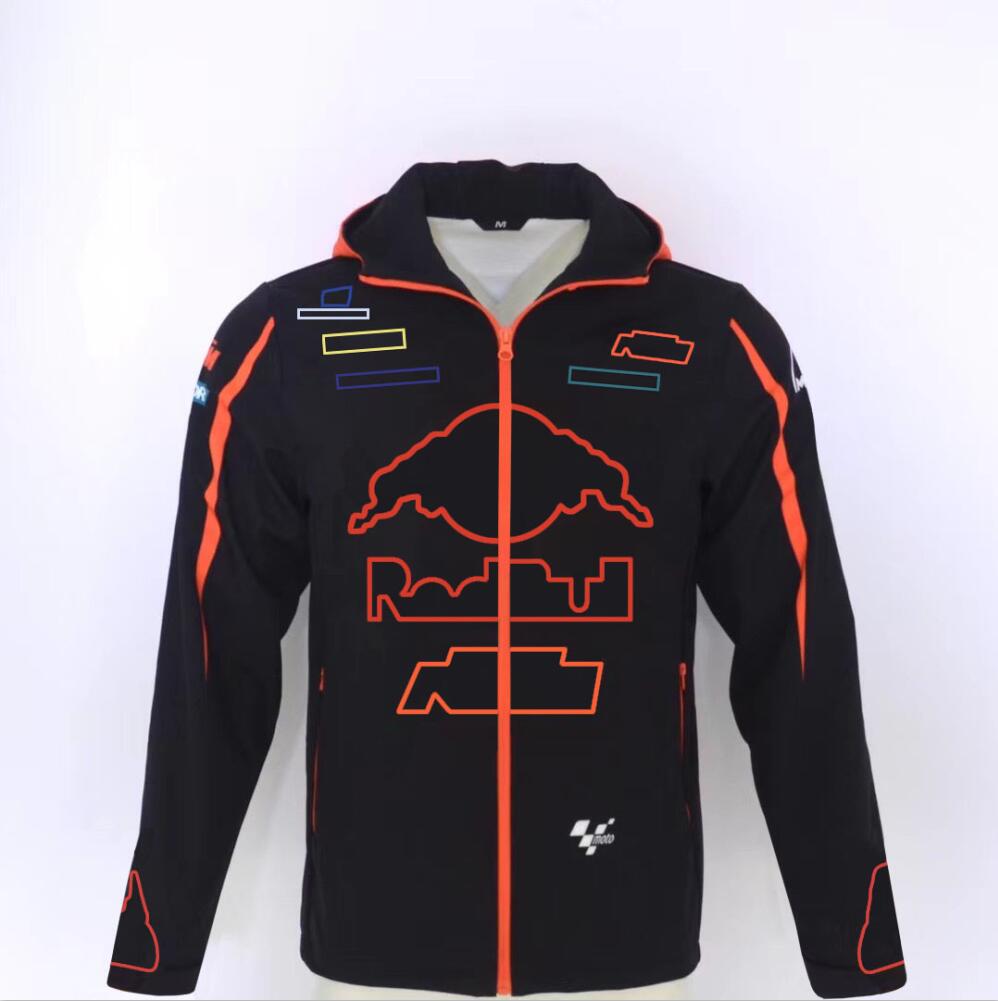 

2022 new off-road motorcycle sweater riding suit windproof racing suit jacket plus cotton factory team uniform