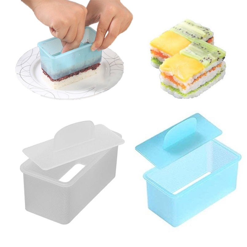 

Maker Press Making Kit Rectangular Mold Hawaiian Spam Musubi Kimbab Onigiri Kitchen Accessories 220727