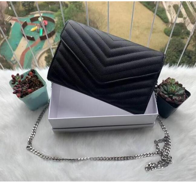 

CASSANDRE Women cross body Bag Fashion brand Luxury Designers chain quilted women purse Shoulder Crossbody bags, Box