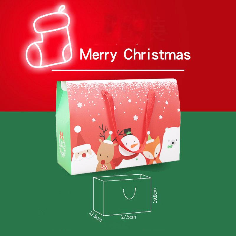 

Gift Wrap 20 Pieces Christmas Box For Year Kids Candy Dessert Storage Case Portable Santa Claus Cardboard Boxes Festival Supplies