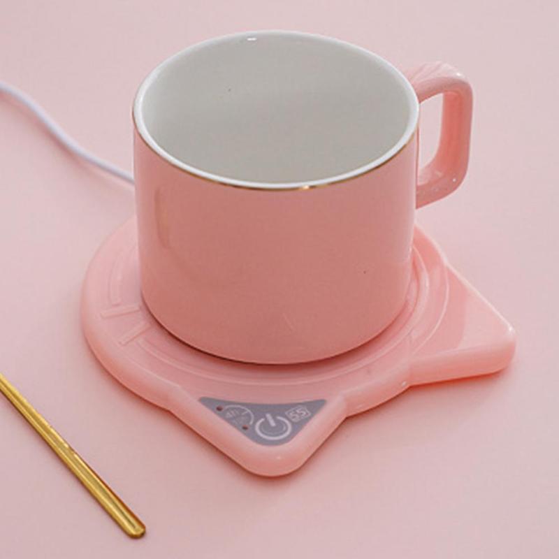 

Mats & Pads Coffee Mug Warmer Thermostatic Safe Heating Perfect Temperature Control Electric Cup Pad For Household