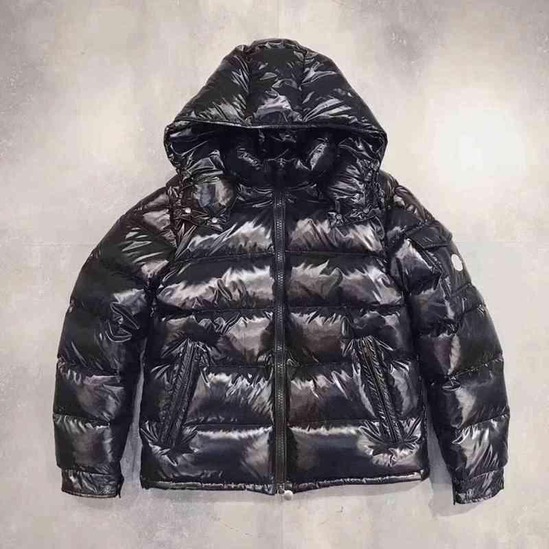 Designer Luxury Monclair Classic Winter Men Jackets Women Down Fashion Hip Hop Cap Pattern Print Coats Outdoor Warm Casual Coat