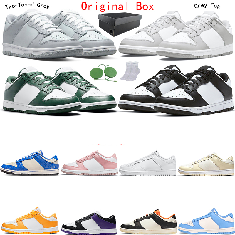 

Two Toned Grey Dunks With Box Running Shoes Men Sb Low Women Grey Fog White Black Patchwork Michigan State Coast Pink Velvet Coconut Milk Tag Socks Eur 39-45, Championship goldenrod