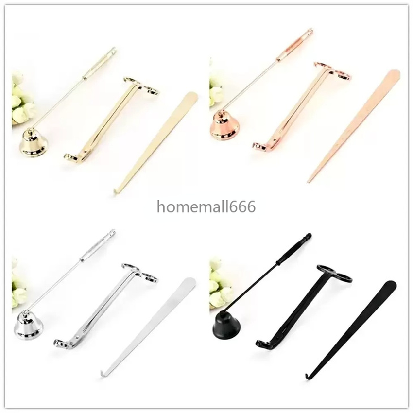 

NEW!!! Candle Accessory Set 3Pcs/Lot Candle Tool Kit Candles Snuffer Trimmer Hook Great Gift For Scented Candles Lovers Wholesale