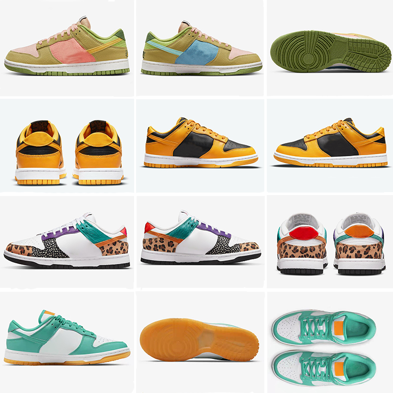 

SB dunkes Championship Goldenrod Running Shoes Man Woman Animal Shoe Black Pigeon Chunky Dunky Low Graffiti Grey White Animal Men Trainers Size 36-45, Please leave a message