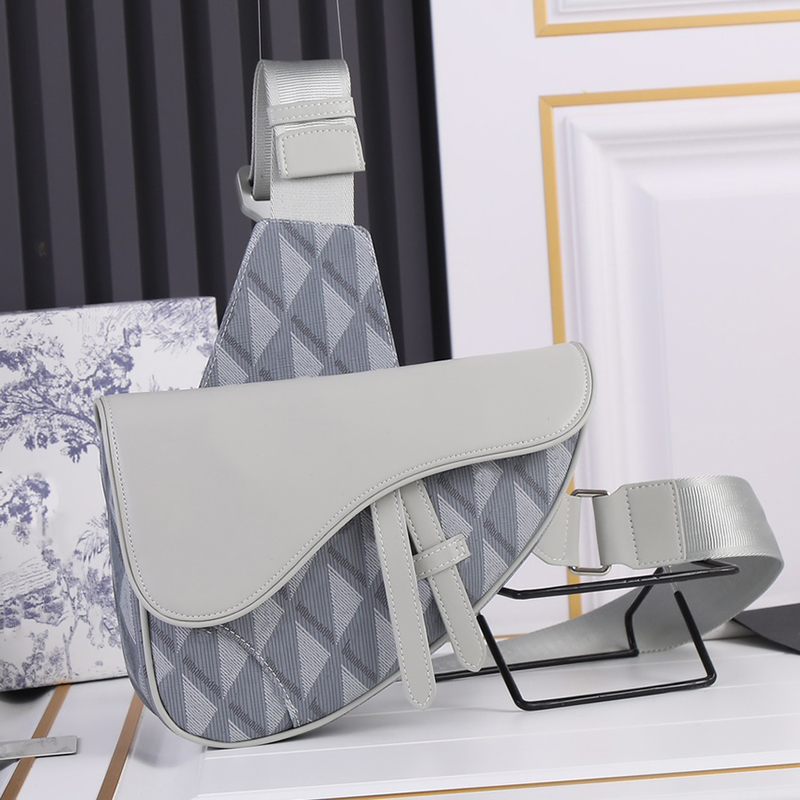 

2022Men Diamond Canvas Saddles Bag Canvas Printed Handbag Black Coffee Cowboy CrossBody Shoulder Bags Purse Magnetic flap closure, Color 1