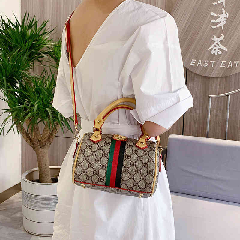 

small bag women's letter printing contrast color sling one shoulder Small Bag Messenger Purses_5JA5, Brown