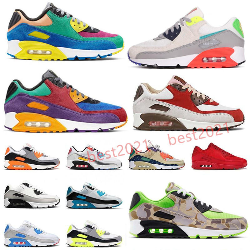 

90 Maxes Running shoes mens women Black White Max Classic Cushion Outdoor Casual Training sports Sneakers, Choose the options