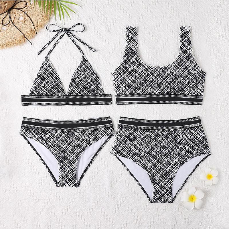 

Women' Swimwear For Women 2022 Bikini Triangle Swimsuit Set Beachwear Swim Suit Ladies Falbala Sexy Red Print Polyester, 6068