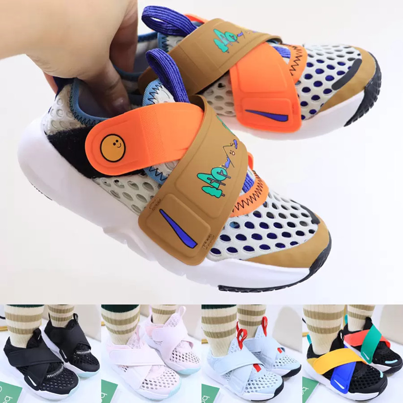 FA Infant summer mesh sneakers Kids Flex Advance Running shoes net Breathable Children toddler Baby Fashion sports trainers boy girl Designer cas