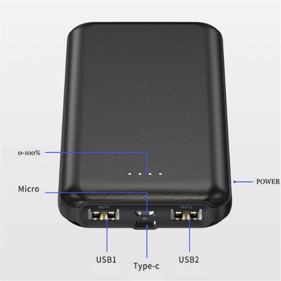 

XL Power Bank 20000mAh Fast Charging Poverbank Mobile Phone External Batter280m