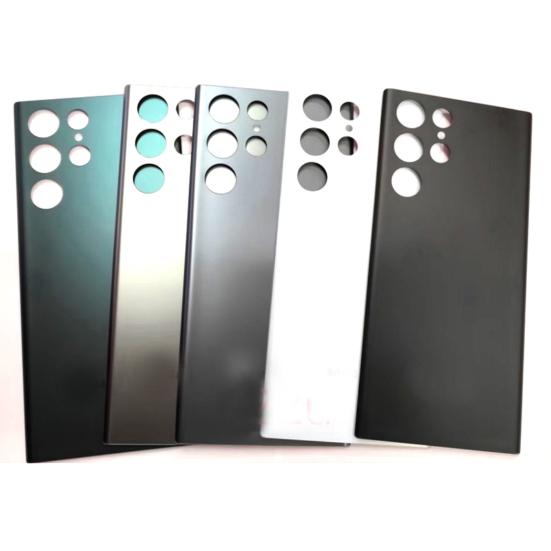 

Back Glass Housing Replacement With Logo For Burgundy 6.8 Inch Samsung Galaxy S22 Ultra 5G S908W S908U S908B Battery Glasses Housings Cover