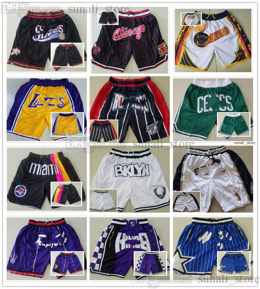 

Just Don 2022-23 ''NBA''Team Men Basketball Shorts Casual Sports Hip Pop Pants With Pockets Zipper Sweatpants Breathable Fans Gym Training Beach Pant Short, Colour