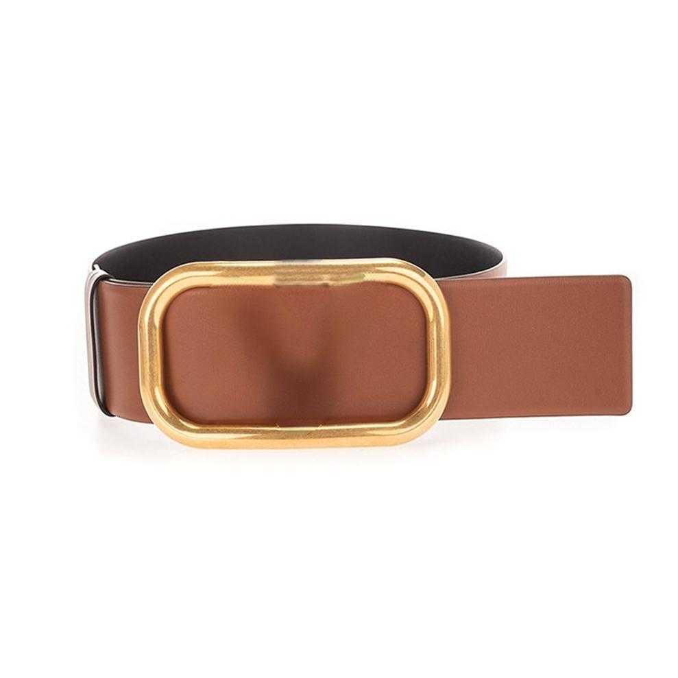 Topselling réversible V Signature large courroie 70 mm pour les laddides robe de mariée ceinture de femmes des ceintures de luxe classique 254t