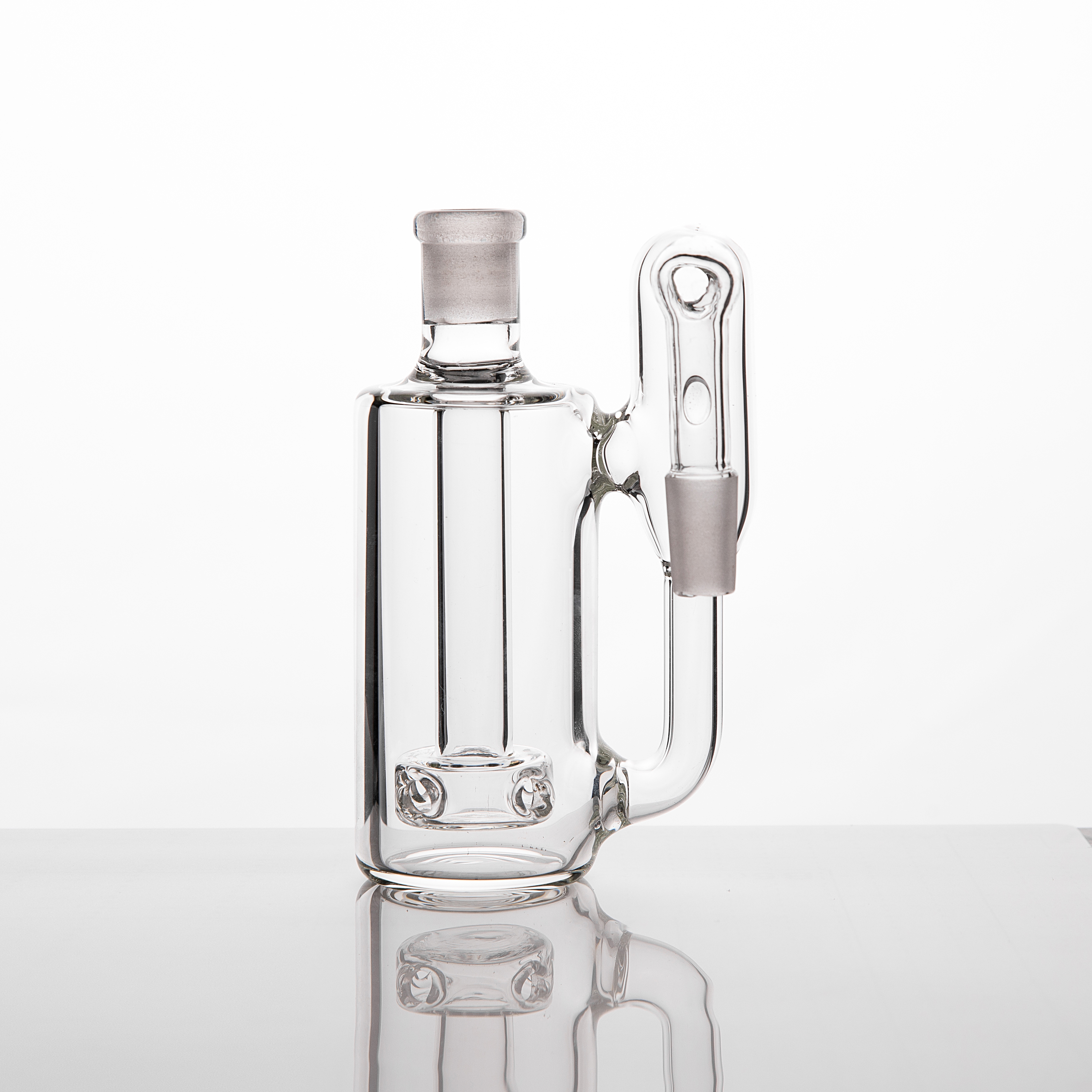 glass bongs Hookah thickening accessories product 50mm thick 5mm ash collector with shower head smoking pipe 14mm 18.8mm 45 ° 90 ° factory direct-image-766036491