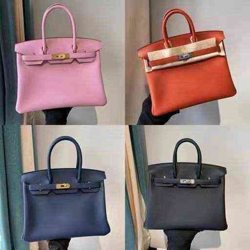 

Designer Birkins Handbag Herme 2022 Leather Birki Lady's Briefcase One Shoulder Slant Cross Portable Women's Bag Color Matching Material Belt, White