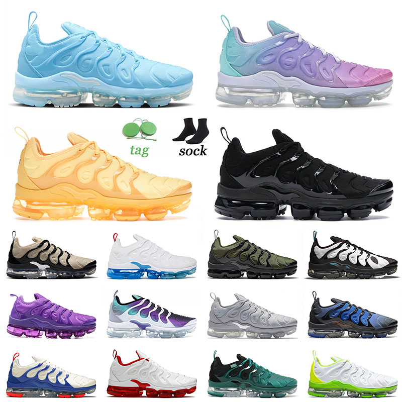 

Sports Running Shoes for Men Women Size 13 Vapor Maxs Plus Tn University Blue Pastel Triple Black Fresh Cherry Atlanta Pastel Trainers Sneakers 36-47, C53 metallic gold 39-47