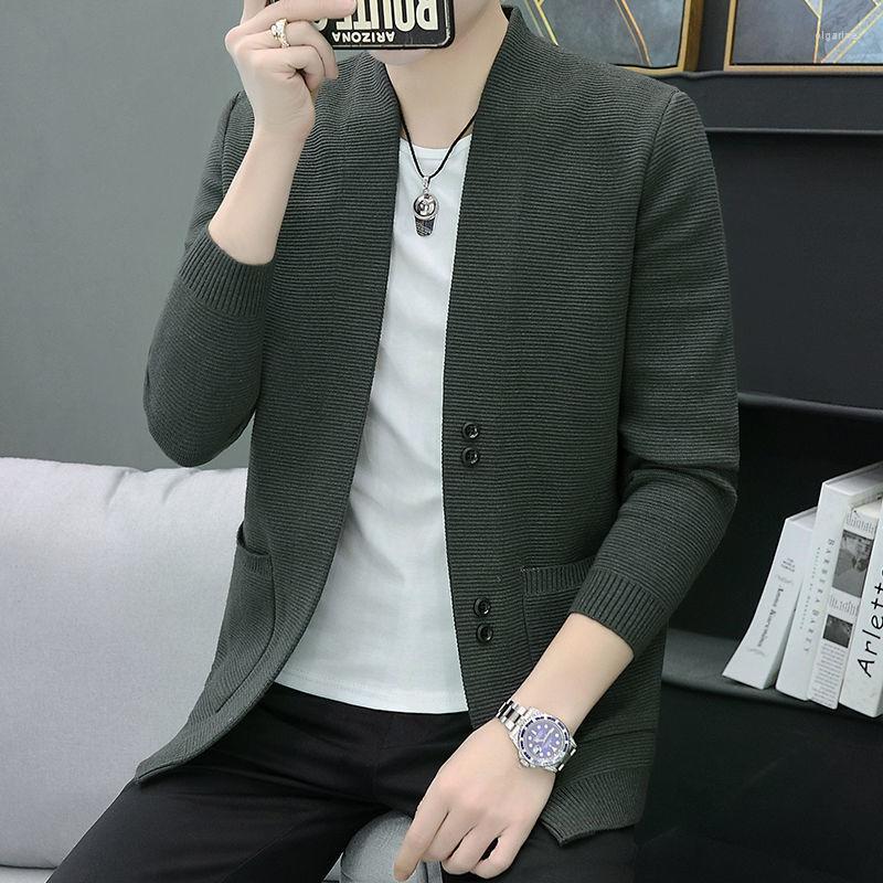 

Men's Sweaters Men's Spring Autumn Warm Button Cardigan Male Casual Knitting Wear Sweater Coat Clothing L39Men's Olga22, Black