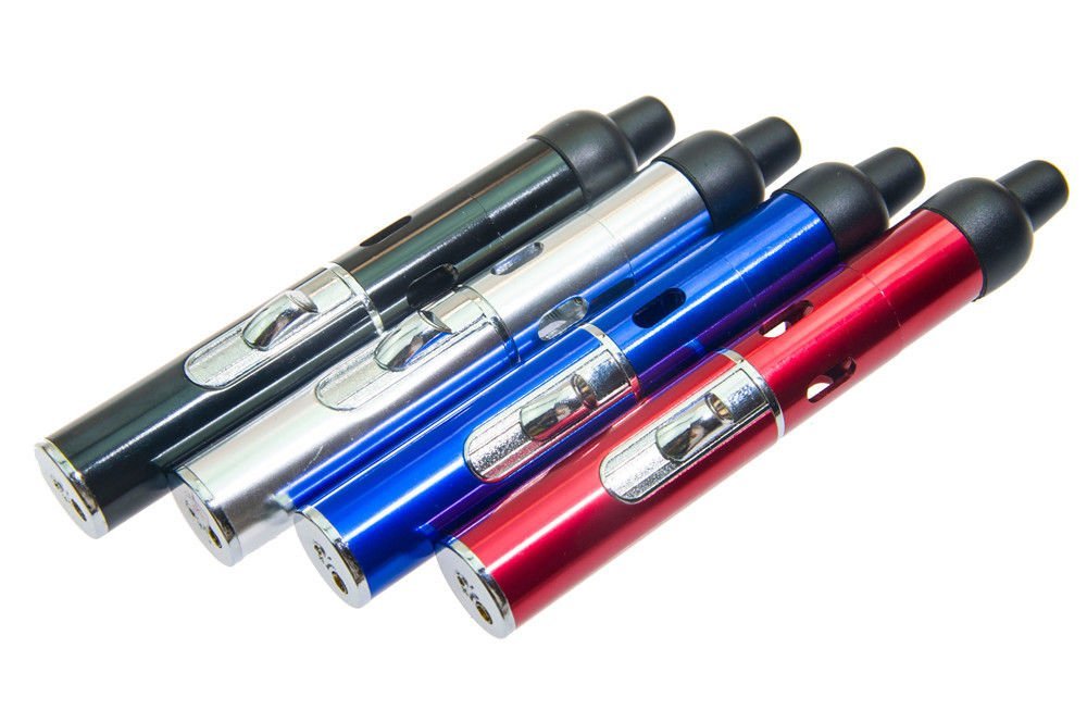 Click N Burn "Lighter" Pen Herbal Vaporizer Smoking Pipe Torch Flame Lighter with Built-in Wind Proof Torch Lighter Click N Vape-image-787945709