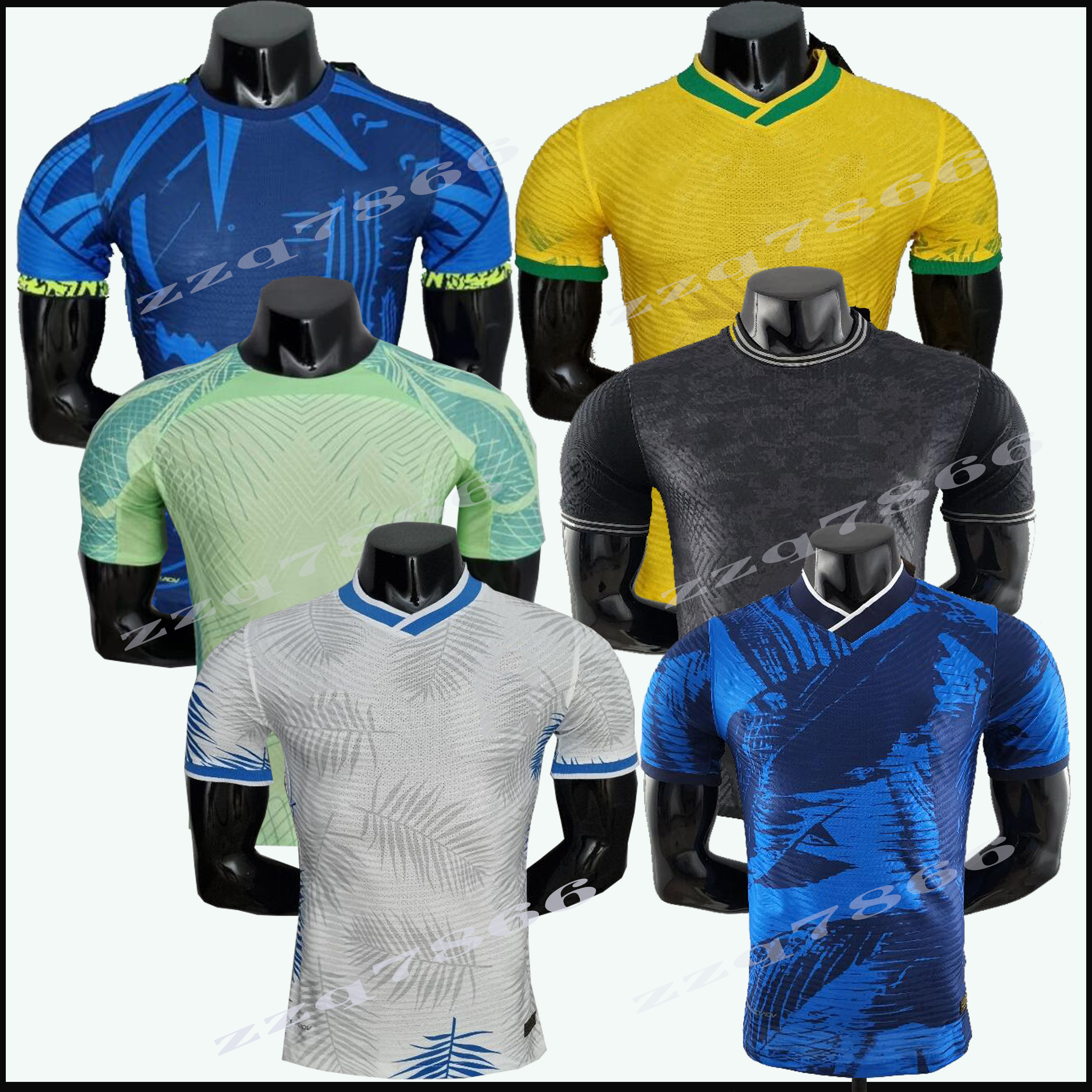 

2022 Player version brazils Richarlison G.JESUS soccer jerseys camiseta 22 23 COUTINHO FIRMINO Marquinhos Casemiro brasil jersey football shirt training, Black