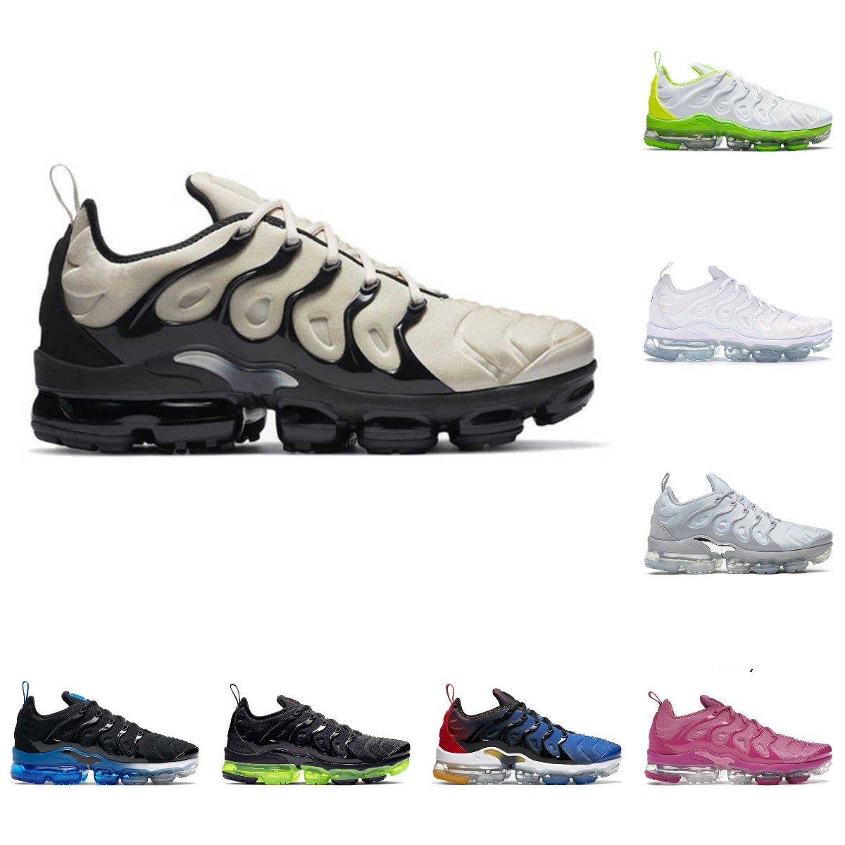 

2022 Tn Plus Men Women Airs Cushion Running Shoes Vapores Triple Trainer Black Red Blue Royal Volt Griffey Tns Requin Psychic Pink Designer Sports Sneakers SS55, Please contact us