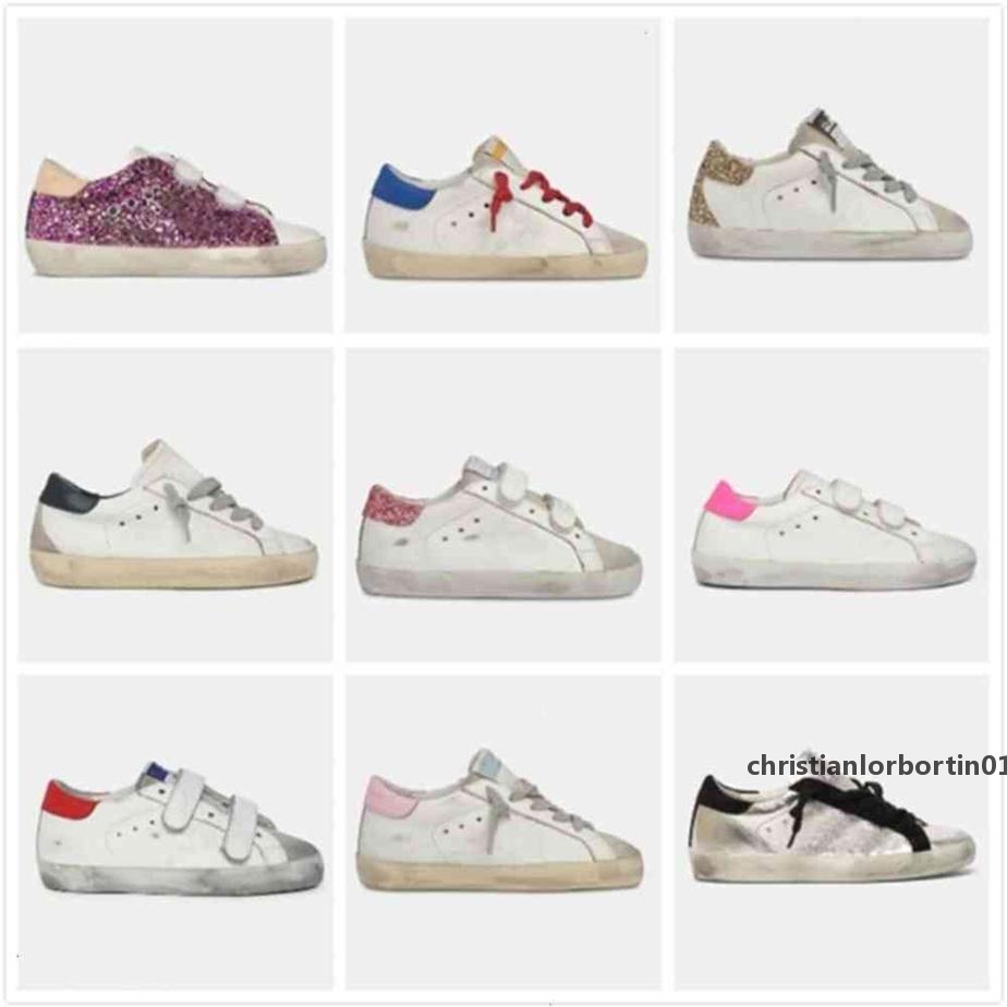 2022 # Golden # Goose # Sneakers Boot Women Man Man Super Hi Star Designer Dirty Shoe PQLQ