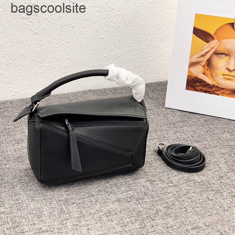 Sac de cr←ateur de mode Loews Woman Sacs Puzzles Puzzles Soft Latge Handsbags Crossbody Doxr