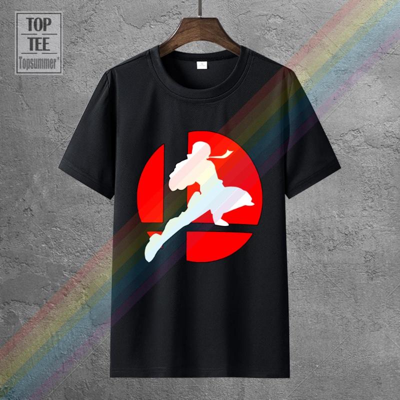 

Men' T-Shirts The Knee Captain Falcon Super Smash Bros Tee Shirt Anime Cool T-Shirt Skull Manga Grunge Tops Sexy Horror Funny Tshirt, 0065707-black