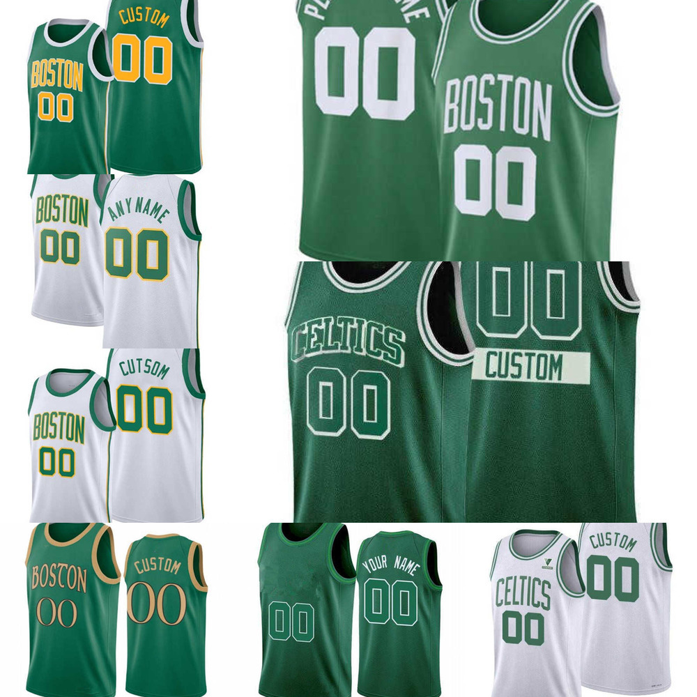 

75th Custom Jersey Boston''Celtics''MEN Women Youths 71 Dennis Schroder Jayson 0 Tatum 10 Josh Richardson 41 Juancho Hernangomez Basketball Jerseys, Color