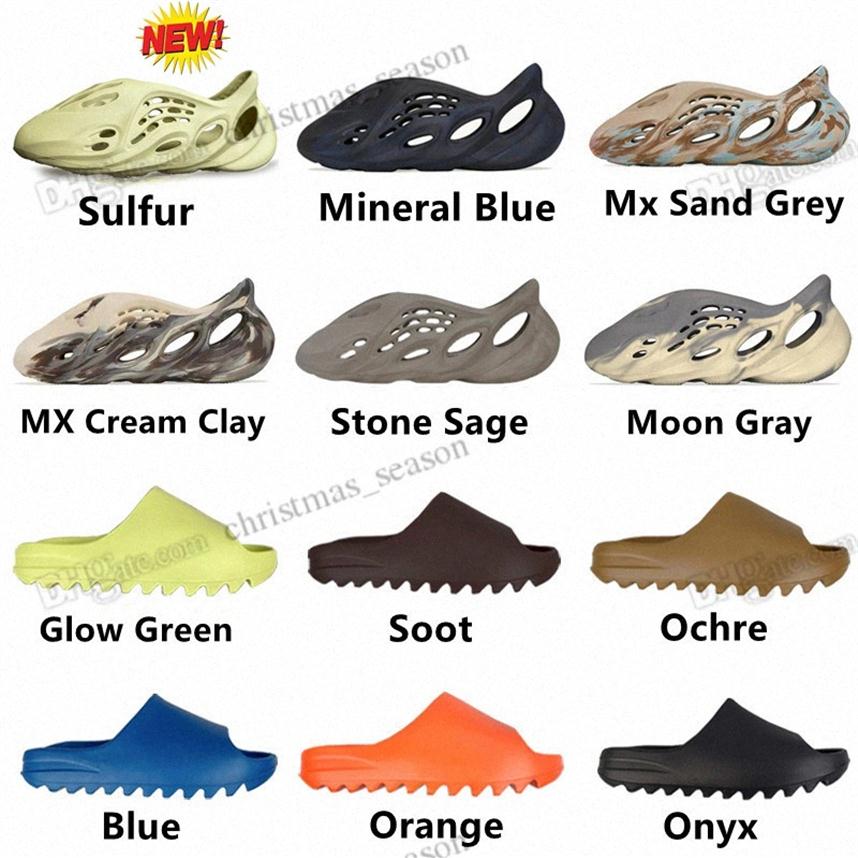 

Designer slipper slider men woman foam Sulfur Bone White Resin desert sand Pure Onyx Ochre Stone Sage Mist clog runner slippers sa182U, I need look other product