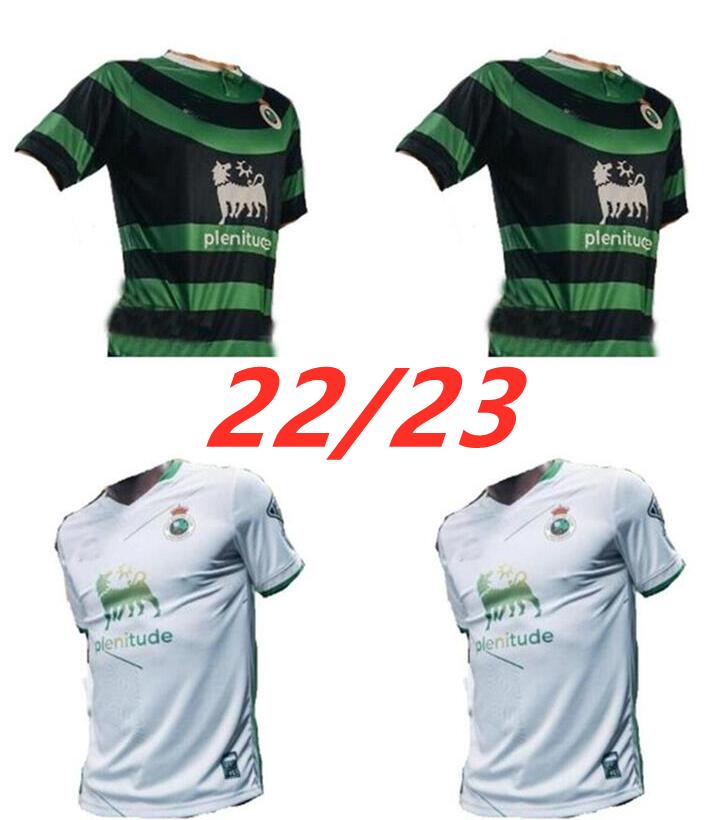 

2022 2023 Racing De Santander soccer Jerseys home White chandals de futbol PEREZ BUSTOS GIL 22 23 camisetas Men kits FOOTBALL SHIRTS 2XL
