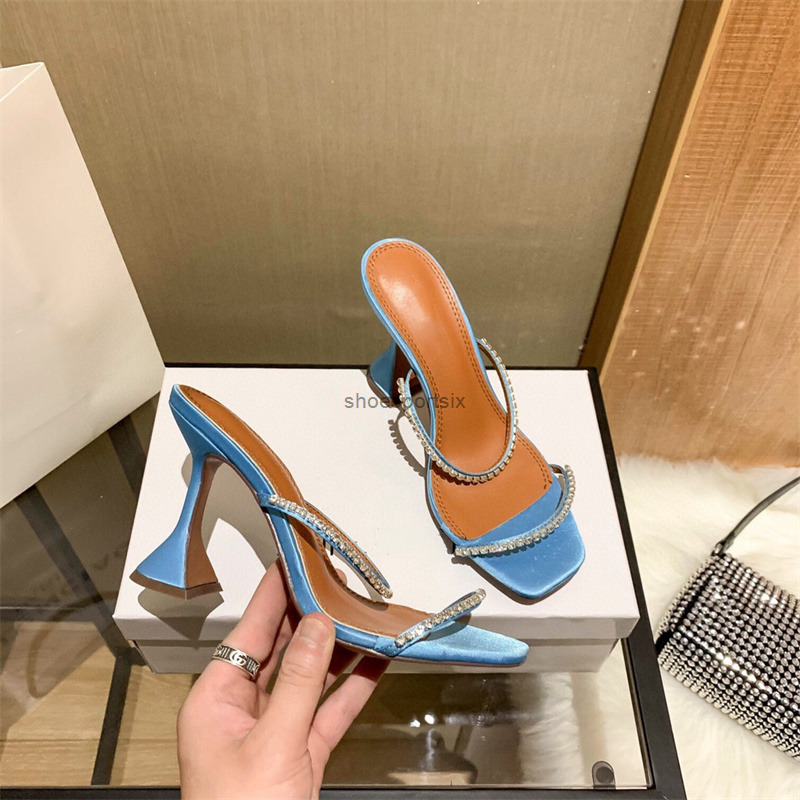 

Top Womens Sandals Shoes Sexy Wide Toe Soles 7cm High Heels Wedding Shoe Nude Black Shiny Sandal Heatshoes 34-40 0004, Blue